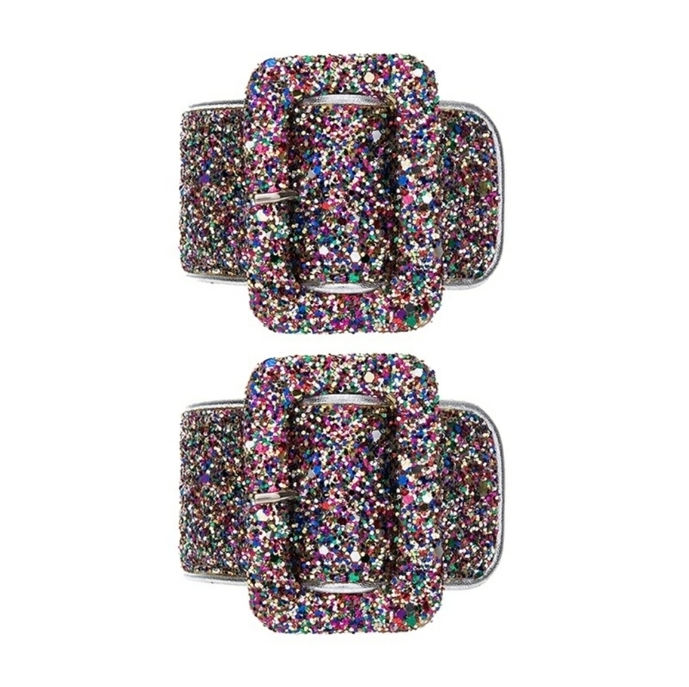 Attico Multi‎ Glitter Ankle Cuffs